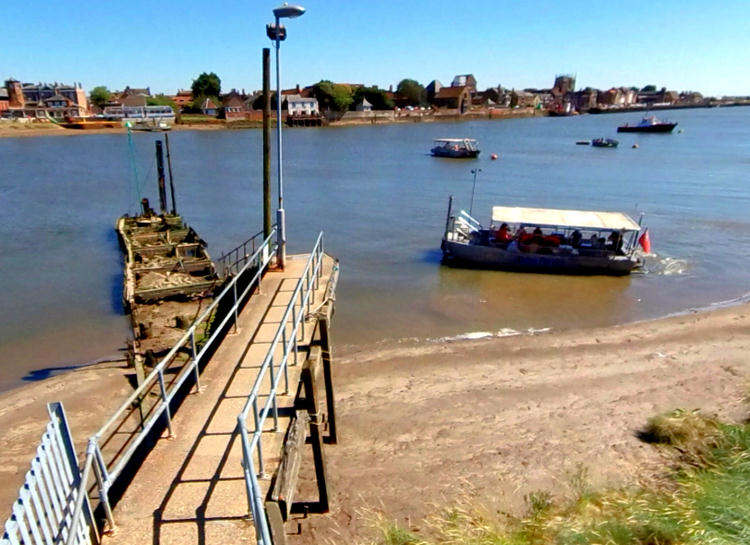 the ferry for the walk on September 25th